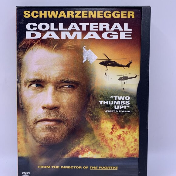 Schwarzenegger Collateral Damage DVD Movie Rated R Warner Bros Widescreen - Picture 1 of 3